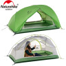 Палатка ультралёгкая NATUREHIKE STAR-RIVER 2 с тентом 2-местная Green 6927595716496
